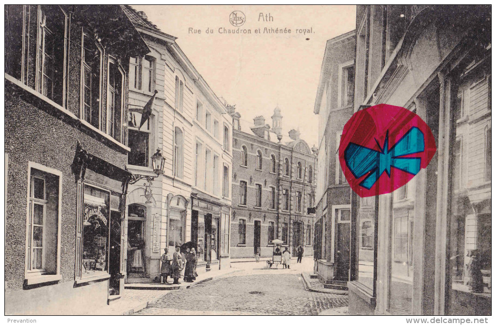 ATH - Rue Du Chaudron Et Athénée Royal - Ath