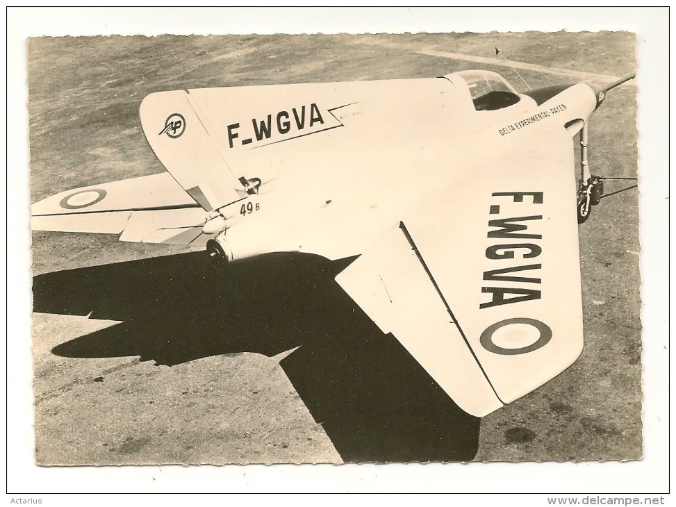 Carte Postale  AVION Expérimental "  PAYEN P.A 49  " PLANE Ed. Superluxe - Photo Véritable ACCEPTE TOUT PAIEMENT - 1946-....: Ere Moderne