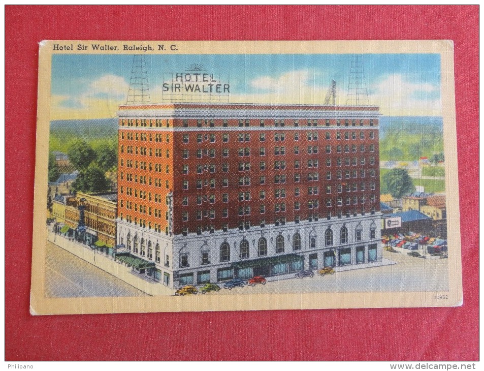 North Carolina > Raleigh  Hotel Sir Walter   Not Mailed     Ref 1248 - Raleigh