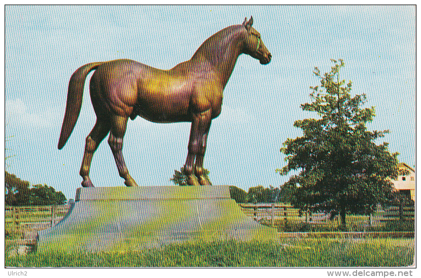 PC Lexington - Faraway Farm - Man-o-war Statue (1915) - Lexington