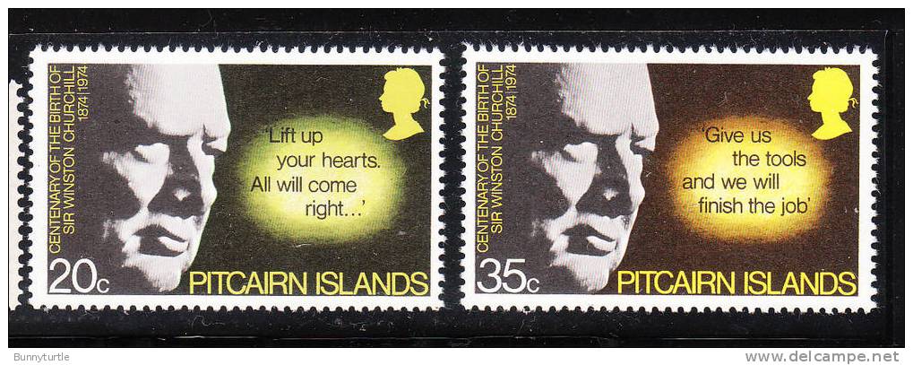 Pitcairn Islands 1974 Sir Winston Churchill MNH - Islas De Pitcairn