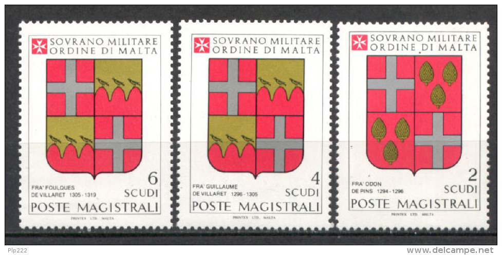 Smom 1983 Sass. 218/20 MNH/** VF - Sovrano Militare Ordine Di Malta