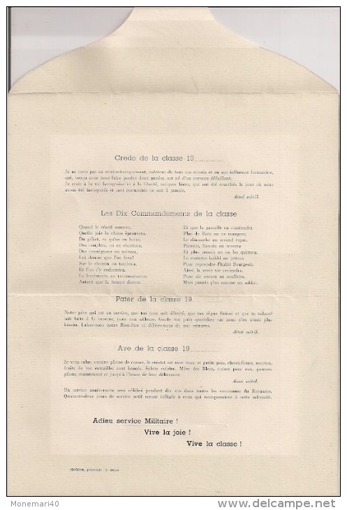 5e Cie De POLICE MILITAIRE à LIEGE (Belgique) - Faire-part D'un Milicien De La Classe 1951. - Autres & Non Classés