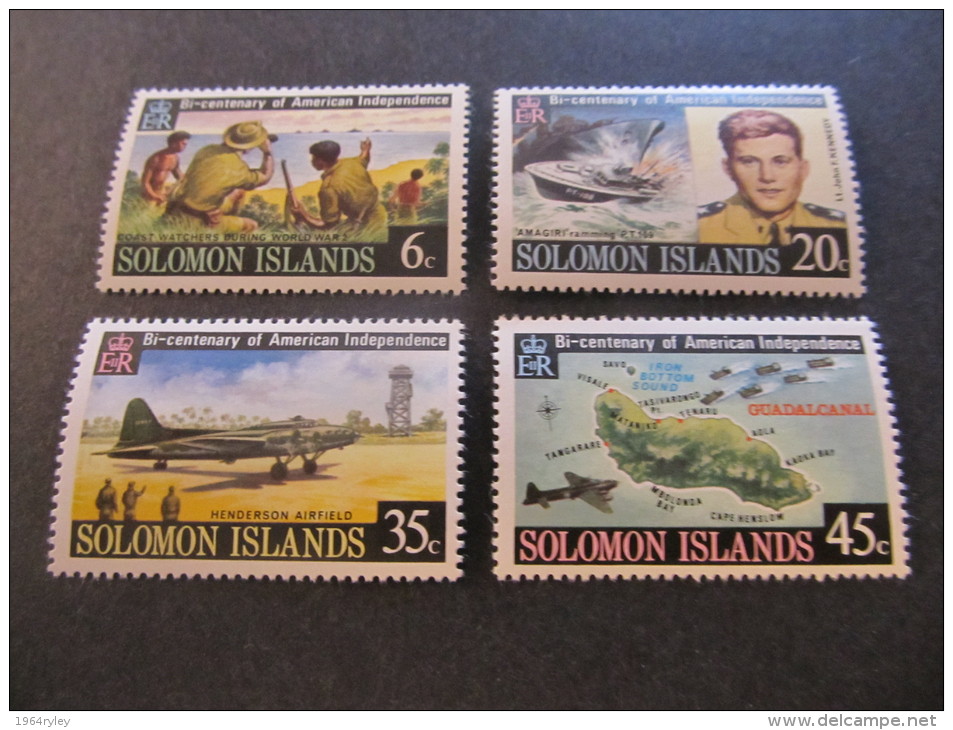 SOLOMON ISLANDS  - 1976 Mh*  - SC 333/6 - Iles Salomon (...-1978)