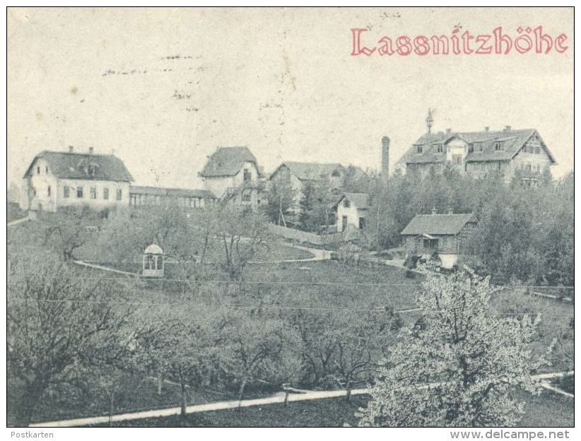 ALTE POSTKARTE LASSNITZHÖHE BEI GRAZ 1908 STEIERMARK Austria Autriche Österreich Postcard Cpa AK Ansichtskarte - Lassnitzhöne