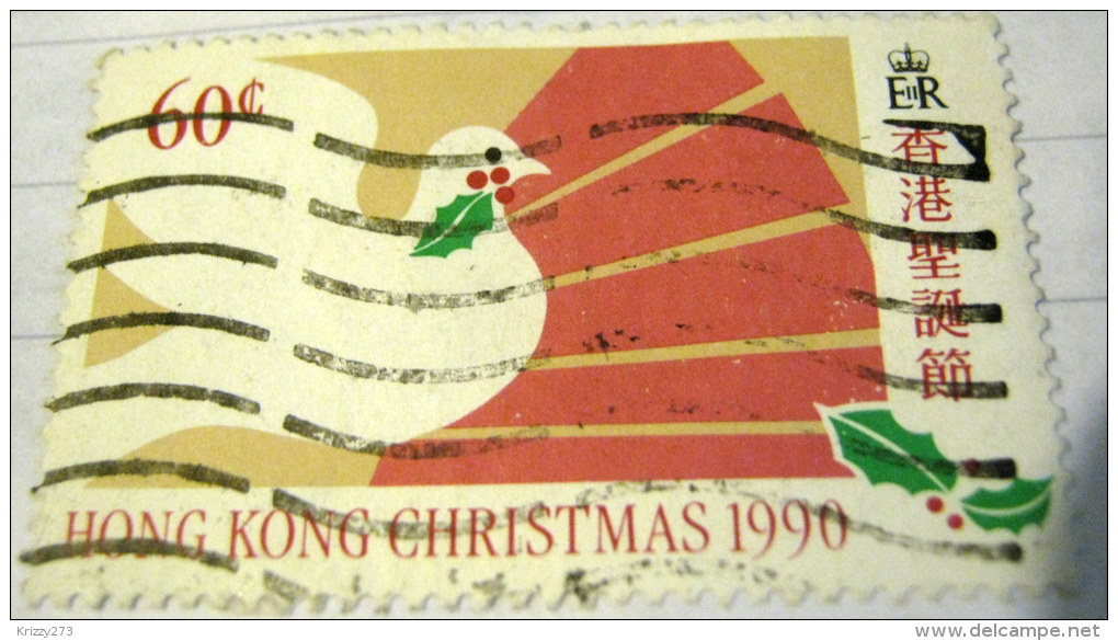 Hong Kong 1990 Christmas 60c - Used - Gebruikt