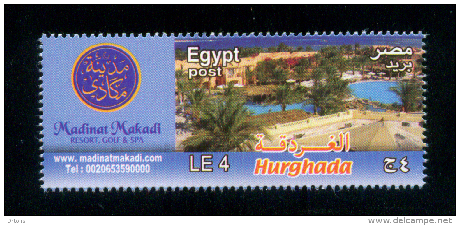 EGYPT / 2013 / TOURISM / HURGHADA / MAKADI ( RESORT ; GOLF & SPA ) / MNH / VF  . - Nuovi