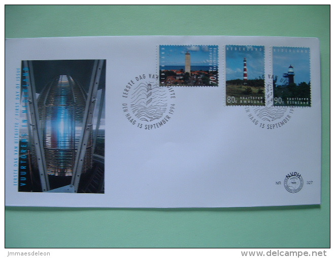 Netherlands 1994 FDC Cover - Lighthouses - Storia Postale