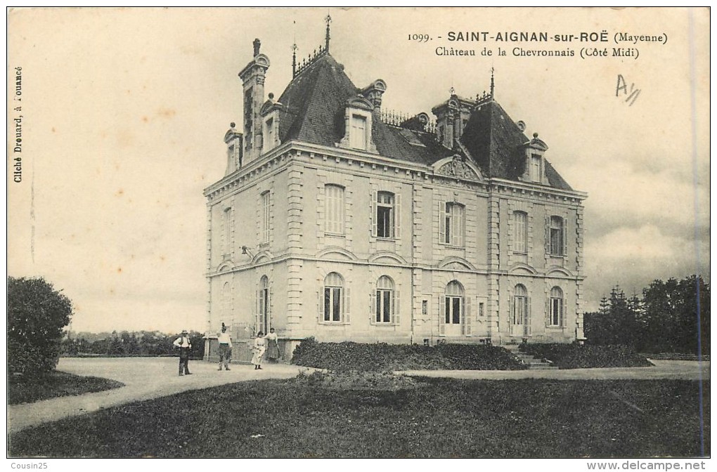 53 SAINT AIGNAN SUR ROE - Château De La Chevronnais - Saint Aignan Sur Rö