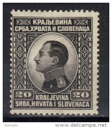 Yugoslavia,Kingdom,King Aleksandar 20 Para 1924.,MVLH - Unused Stamps