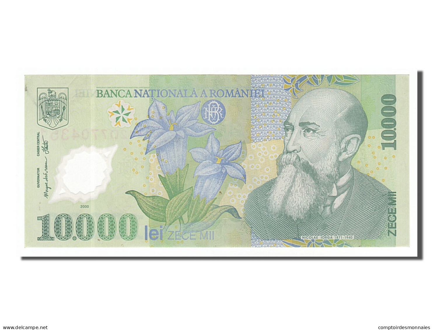 Billet, Roumanie, 10,000 Lei, 2000, TTB+ - Romania