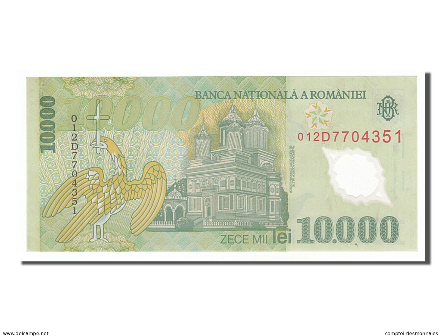 Billet, Roumanie, 10,000 Lei, 2000, TTB+ - Romania