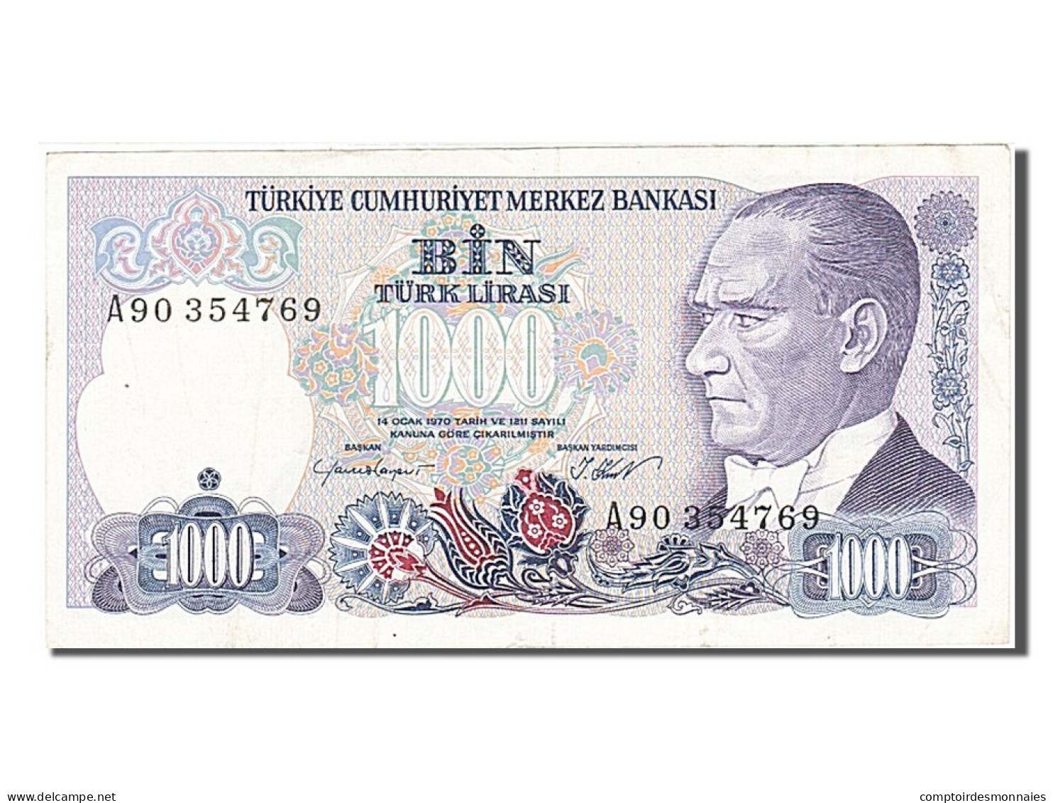 Billet, Turquie, 1000 Lira, 1986, TTB - Turchia