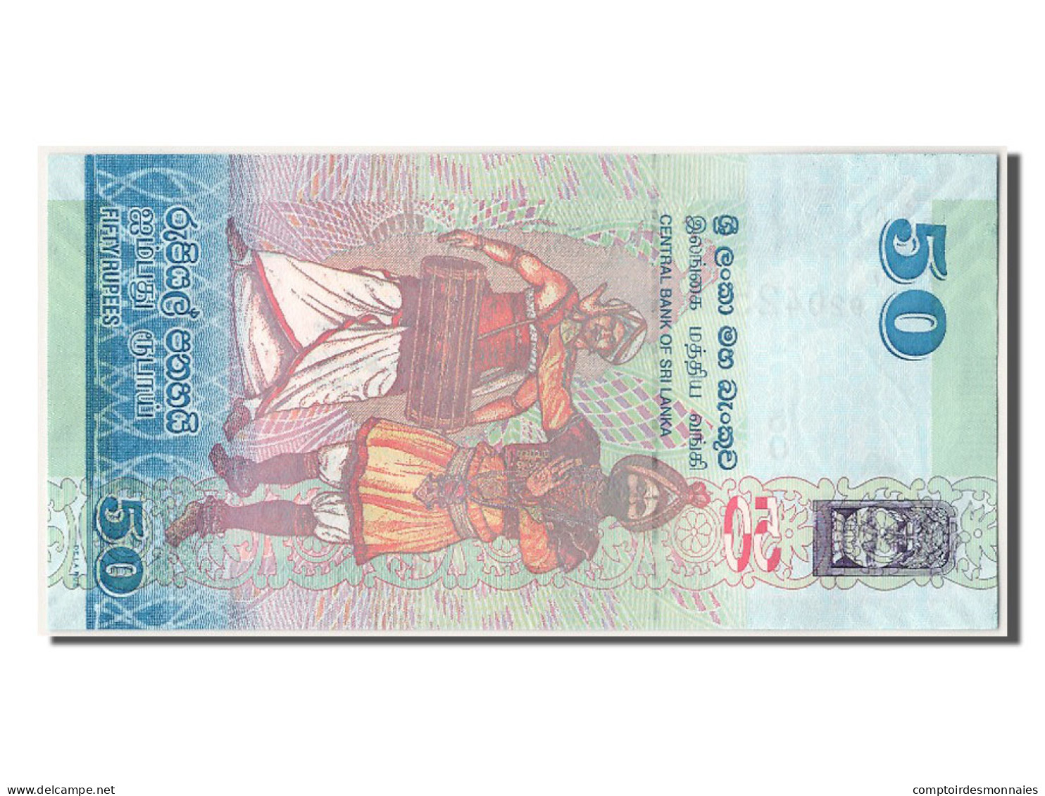 Billet, Sri Lanka, 50 Rupees, 2010, 2010-01-01, NEUF - Sri Lanka