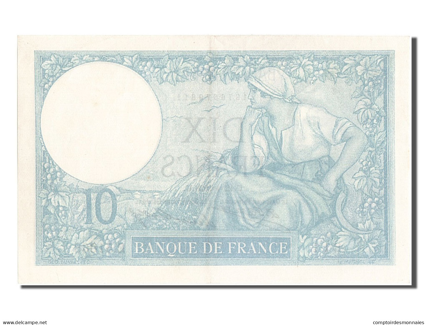 Billet, France, 10 Francs, 10 F 1916-1942 ''Minerve'', 1928, 1928-04-12, SUP+ - 10 F 1916-1942 ''Minerve''