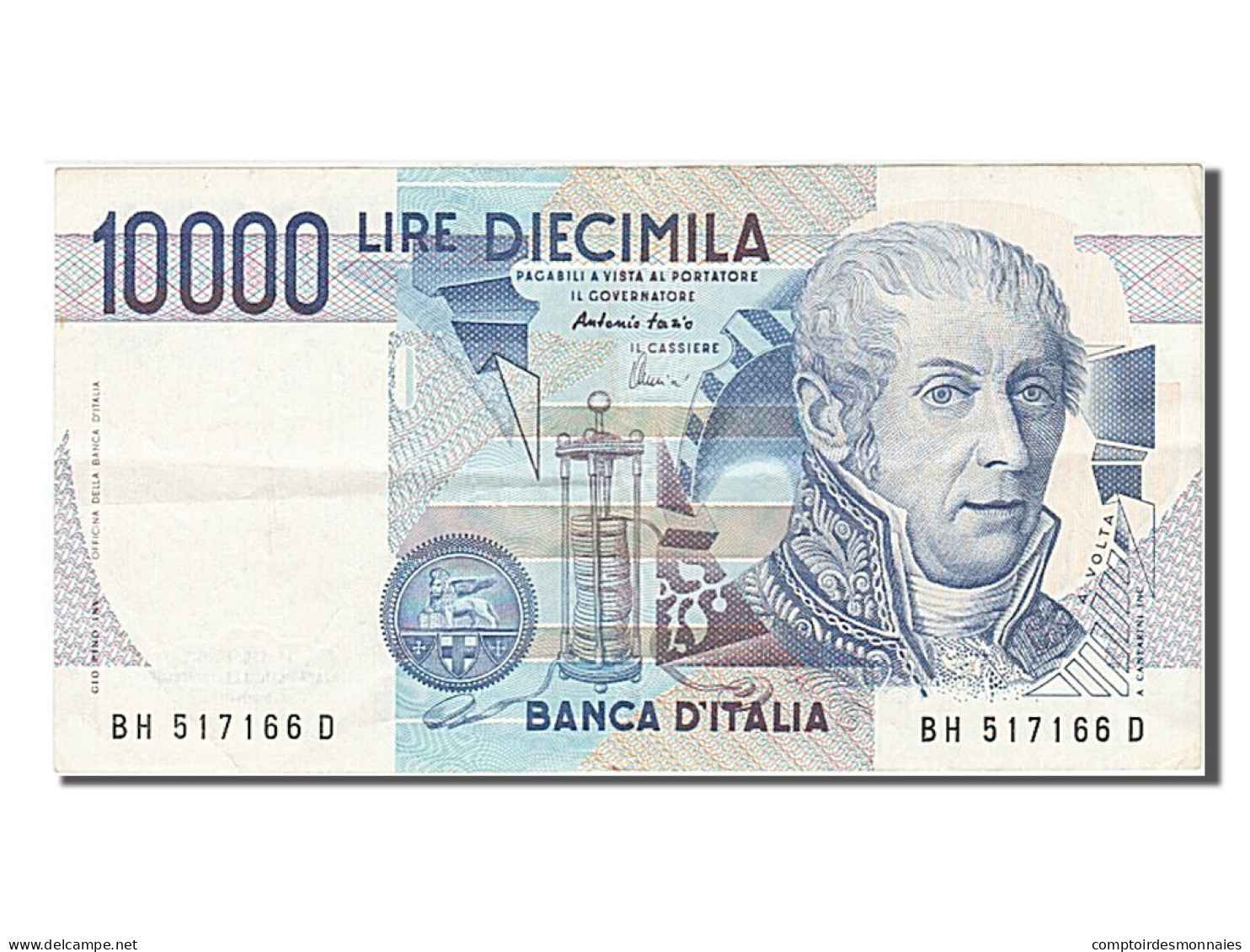 Billet, Italie, 10,000 Lire, 1984, 1984-09-03, TTB+ - 10000 Lire