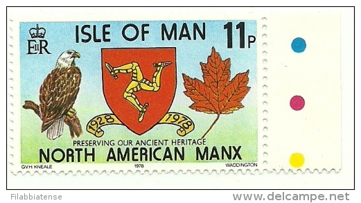 1978 - Man 129 North American Manx      --------------- - Francobolli