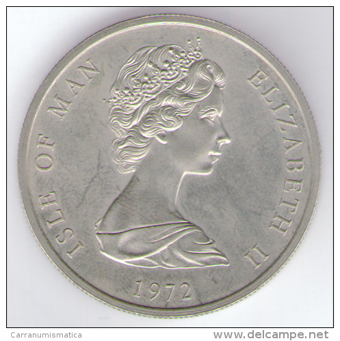 ISLE OF MAN 25 PENCE 1972 - Isle Of Man