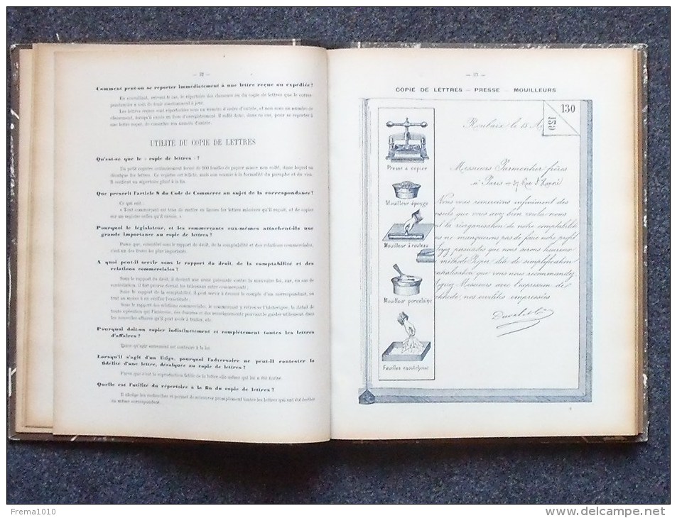 PIGIER Cours Pratique De Correspondance Commerciale: Guide 1924 Avec Modèles & Exercices - 18 Años Y Más