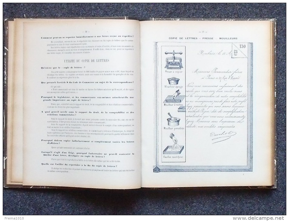 PIGIER Cours Pratique De Correspondance Commerciale: Guide 1924 Avec Modèles & Exercices - 18+ Years Old