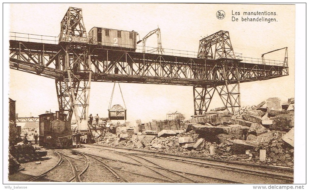 "Carrières Du Hainaut - Soignies - Les Manutentions / De Behandelingen" - Soignies