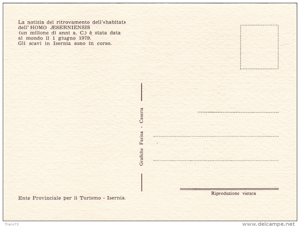 ISERNIA  /  Ente Prov. Per Il Tuismo - Omo Eserniensis _ IL Madrigale - Isernia