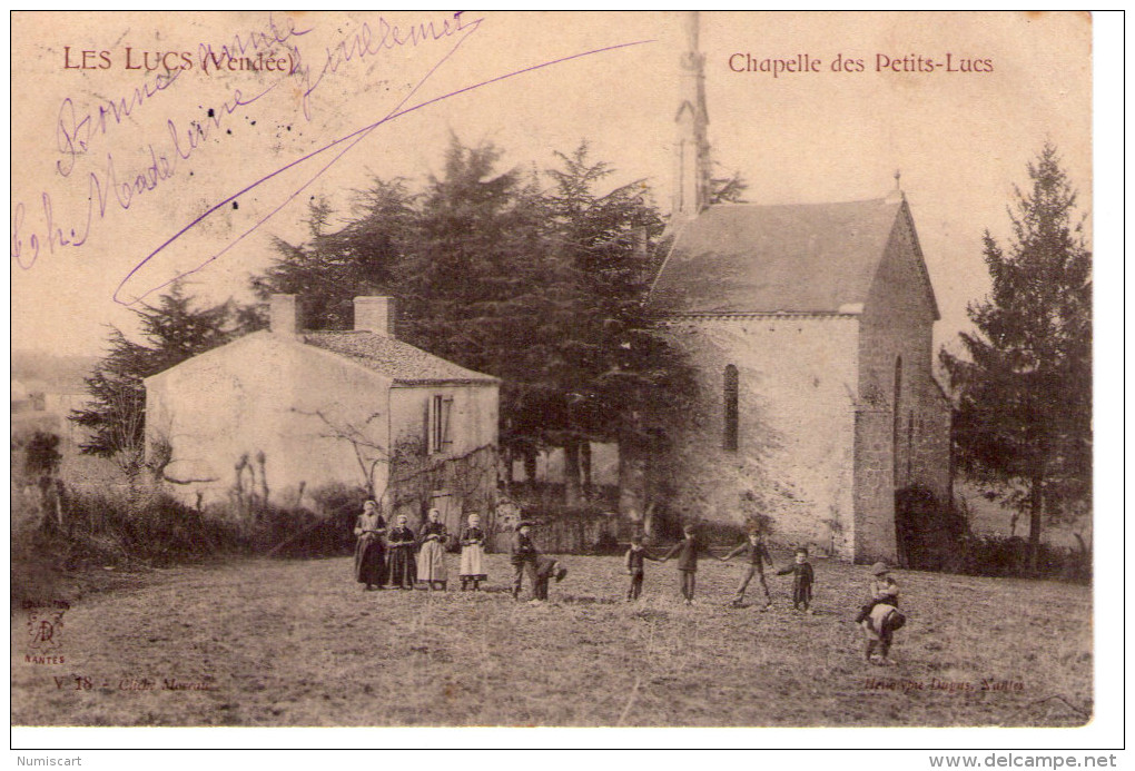 Les Lucs-sur-Boulogne..très Animée..la Chapelle Des Petits-Lucs - Les Lucs Sur Boulogne