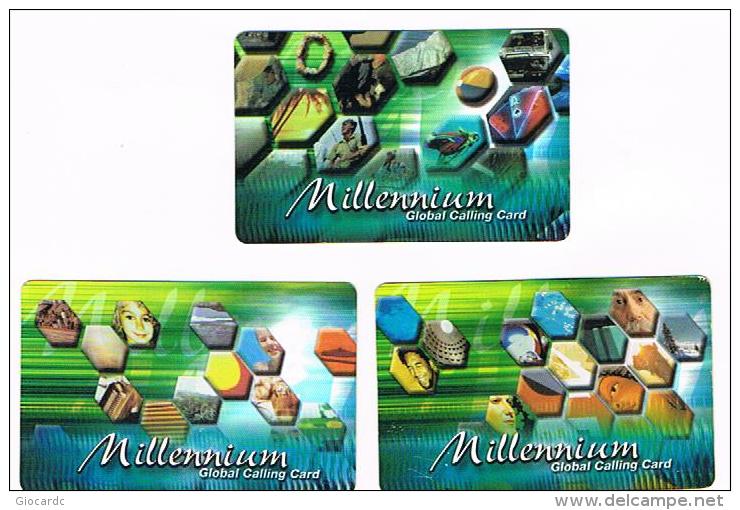 OLANDA (NETHERLANDS) -  DELTA HOLLAND (REMOTE)   -  MILLENNIUM: LOT OF 3 DIFFERENT         -  USED  -  RIF. 4961 - Cartes GSM, Prépayées Et Recharges