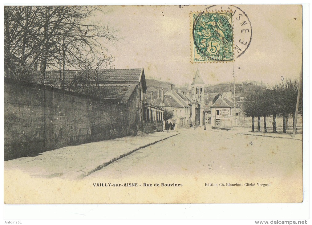 VAILLY-sur-AISNE --Rue De Bouvines - Other & Unclassified