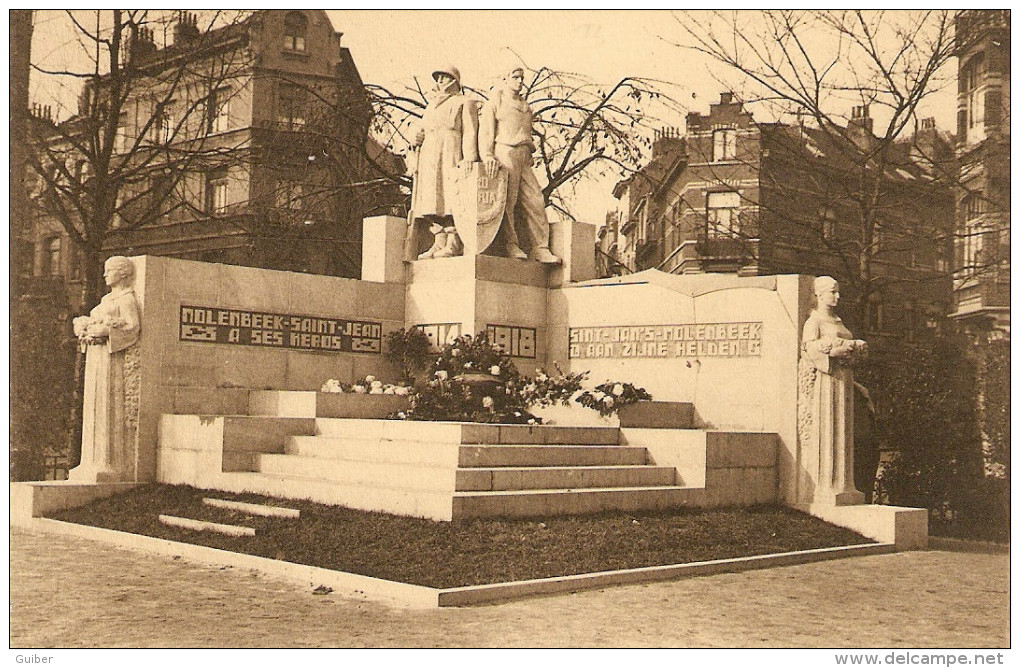 Molenbeek Saint Jean Monument Guerre 1914/18 - St-Jans-Molenbeek - Molenbeek-St-Jean