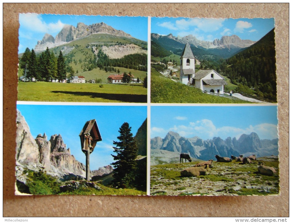 Tn1732)  Passo Carezza - Costalunga - Val Di Tires - S. Cipriano - Catinaccio - Torri Di Vajolet - Trento