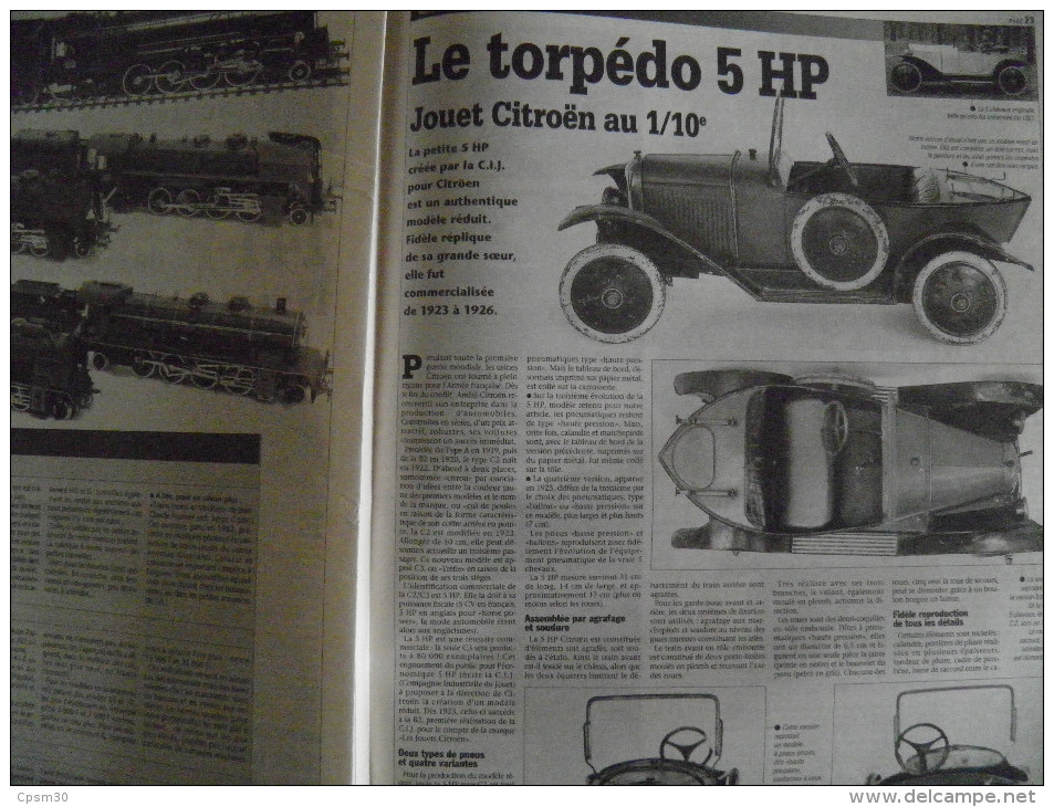 La Vie du jouet n°018 - 004/1997 - locos Fulgurex; 5 HP Citroen; poupées; Stars Wars et Thunderbirds Cosmos; automates