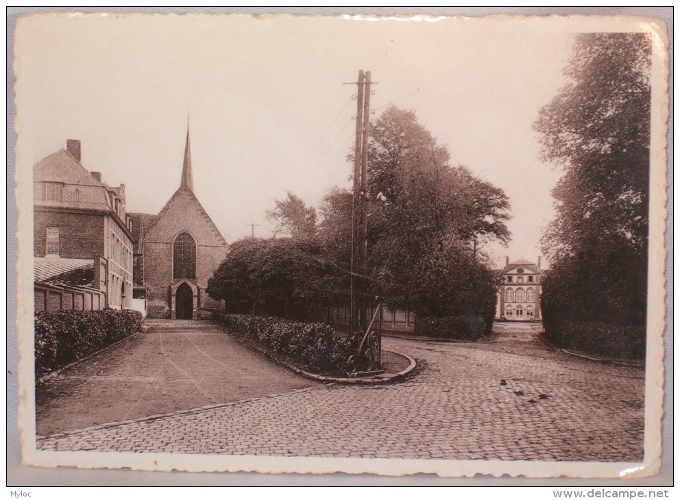 Bois-Seigneur-Isaac. Abbaye. La Chapelle Où Eu Lieu Le Miracle Du S. Sang 1405 Et Château. - Eigenbrakel