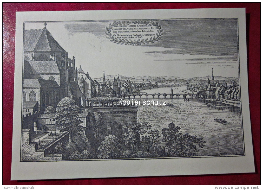 Ansichtskarte Bild Postkarte Basel Schweiz - Basel