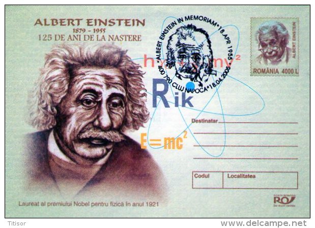 Albert Einstein.  Cluj 2005. - Albert Einstein