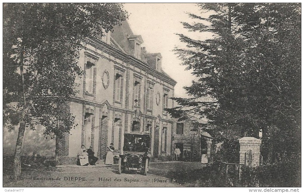 CPA Sainte-Marguerite Sur Mer - Hôtel Des Sapins - Phare D´Ailly - Other & Unclassified