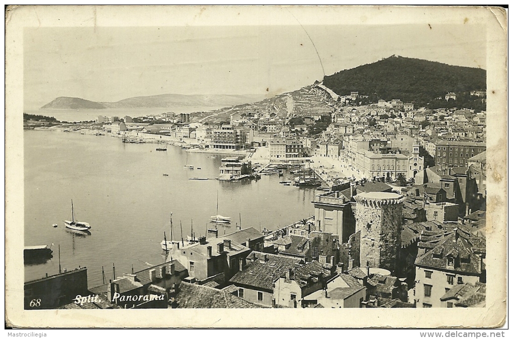 HRVATSKA  CROAZIA  SPLIT  SPALATO  Panorama  Jugoslavija Nice Stamps - Croazia