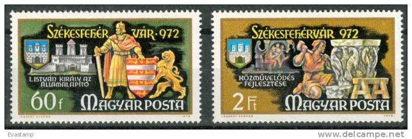 HUNGARY - 1972. Golden Bull Stamps With Year On Right Side MNH! - Neufs