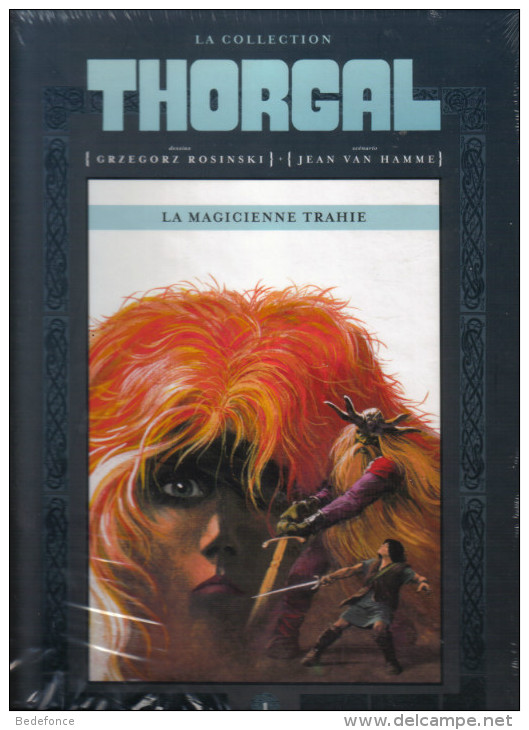 Thorgal - 1- La Magicienne Trahie - Tirage De Luxe, Dos Toilé, Avec Poster - Rosinski Et Van Hamme - Thorgal