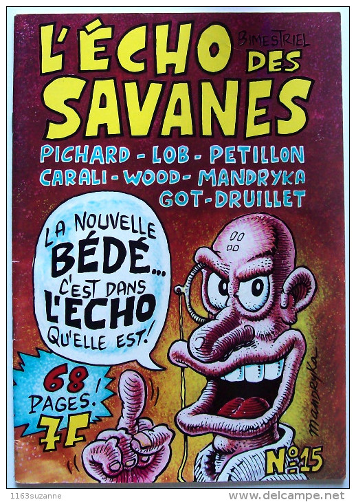 L´ECHO DES SAVANES N° 15 > Editions Du Fromage 1975 - L'Echo Des Savanes