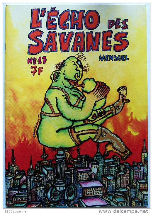 L´ECHO DES SAVANES N° 17 > Editions Du Fromage 1976 - L'Echo Des Savanes