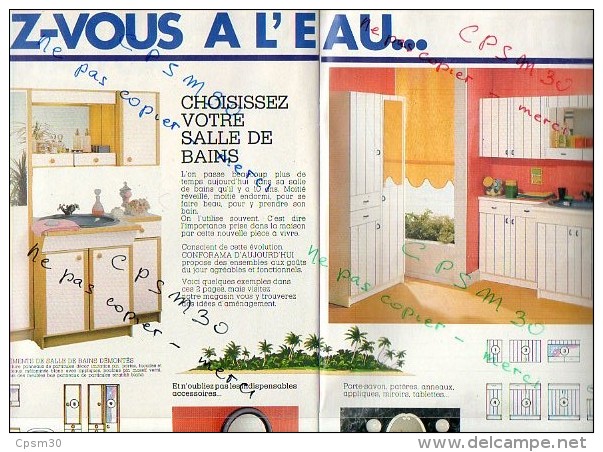 Publicité - Réclame - distribuée par Conforama prix valables en Septembre 1983