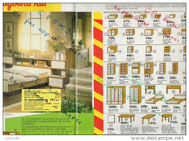 Publicité - Réclame - Distribuée Par Conforama Prix Valables En Septembre 1983 - Andere & Zonder Classificatie