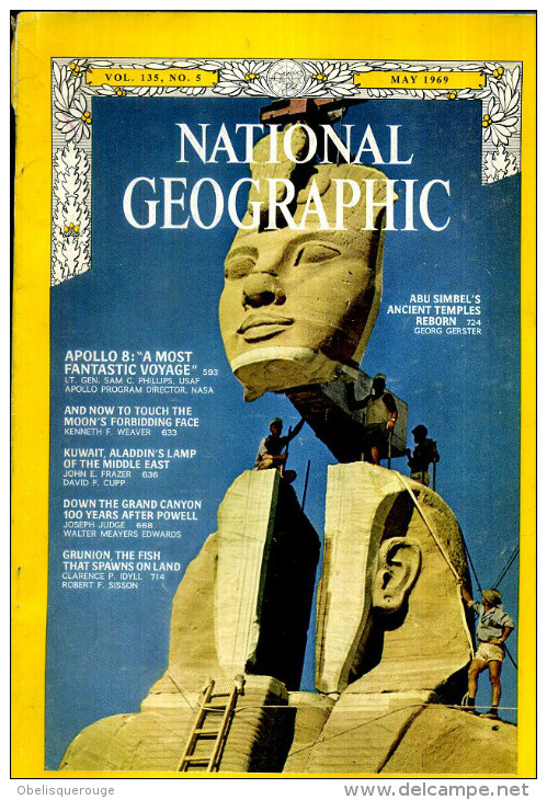 NATIONAL GEOGRAPHIC MAY 1969 - Géographie