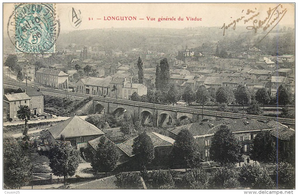 54 LONGUYON - Vue Générale Du Viaduc - Longuyon