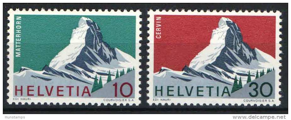 Switzerland 1971. Mountains Set MNH (**) - Nuovi