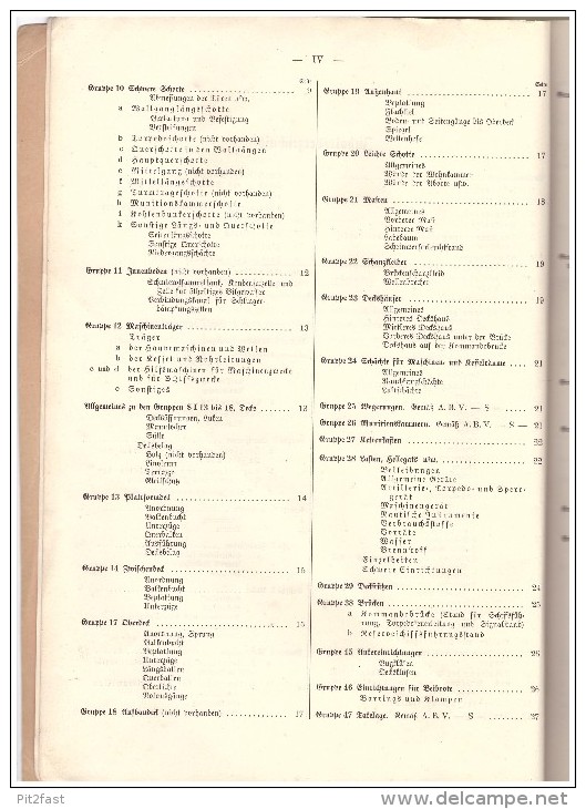 ORIGINAL Bauvorschrift Torpedoboot Typ 1935 , GEHEIM , 1938 , O.K.M. , "T1" Bis "T12" , Marine , Schiff ,  Wehrmacht !!! - Schiffe