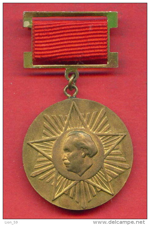 F1594 / 1923 -1944 "Plaques" Central Committee Of The Fighters Against Fascism And Capitalism  Bulgaria ORDER MEDAL - Professionals / Firms