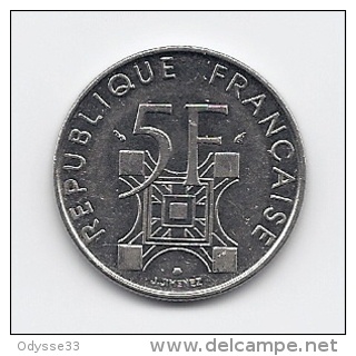 -  5 Fr.- Pièce Commémorative Du Centenaire De  La Tour Eiffel - - Commémoratives