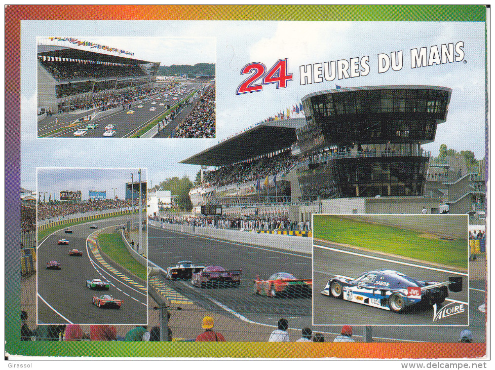 CPM  LE MANS SPORT AUTOMOBILE F1 24 H MULTI VUES VALOIRE - Le Mans